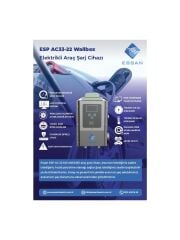 ESSAN ESP-AC33-22 Wallbox duvar tipi