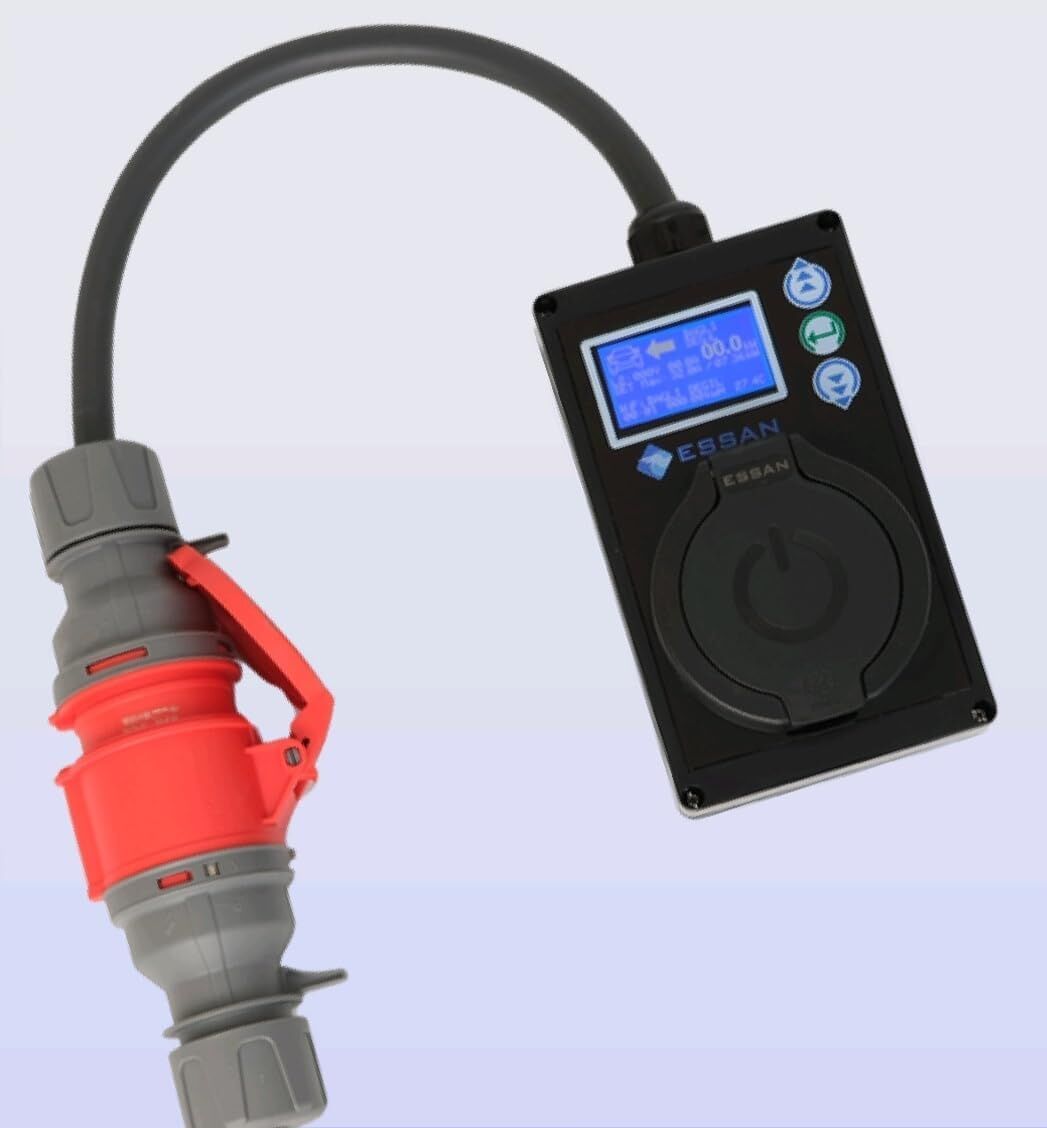 22KW Essan ESP-AC33-22P Flexy Elektrikli Araç Taşınabilir Şarj Cihazı